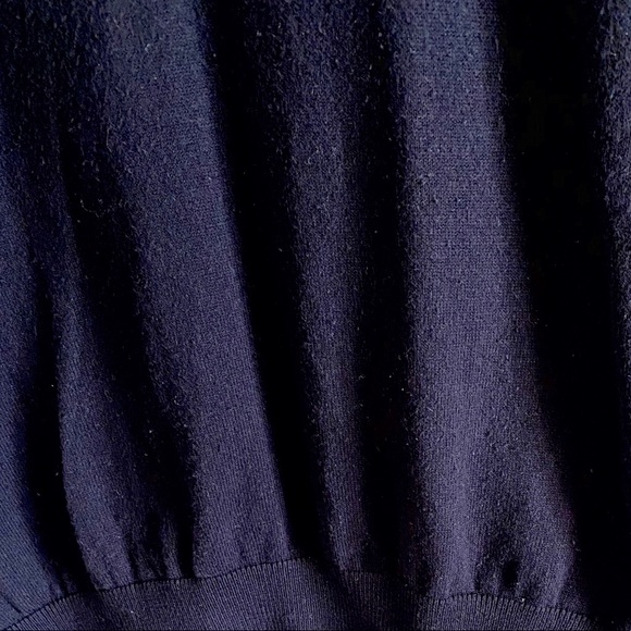 Italian Black Crew Neck Sweater - Picture 4 of 4